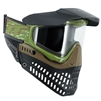 JT Spectra Proflex SE Paintball Mask - Olive & Brown with Clear Thermal Lens