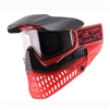 JT Proflex LE Ice Series Paintball Mask with Thermal Lens- Red