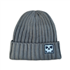 Infamous Ribbed Skull Beanie - Olive