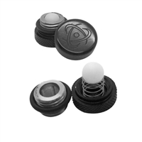 â€‹Slightly oversize knurled thumb wheel style body allows easy hand install and the use of an o-ring between the gun body and the thumbwheel to add friction and help prevent the ball detent from backing out.