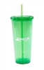 A reusable cold cup with an easy-to-secure top. Each cup features our field & store logo and includes one reusable straw. Great for iced coffee!