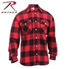 Rothco Lightweight Flannel Shirt - Red - 2XL