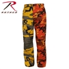 Rothco Two-Tone BDU Pants - Stinger Yellow / Savage Orange - 2XL