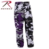 Rothco Two-Tone BDU Pants - Ultra Violet Purple / City - 3XL