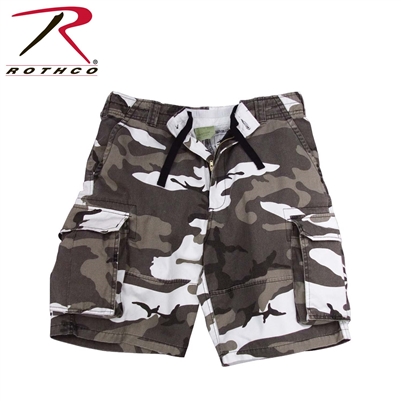 Rothco Vintage Camo Paratrooper Cargo Shorts - City