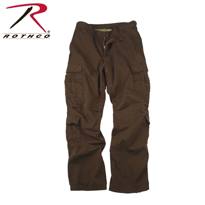 Rothco Vintage Paratrooper Fatigue Pants - Brown