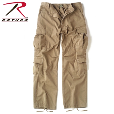 Rothco Vintage Paratrooper Fatigue Pants - Khaki