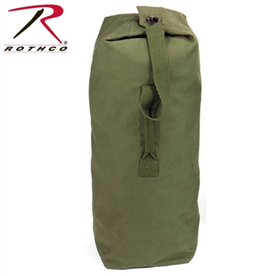 Rothco Heavyweight Top Load Canvas Duffle Bag - Olive Drab