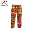 Rothco Womens Paratrooper Colored Camo Fatigues - Savage Orange