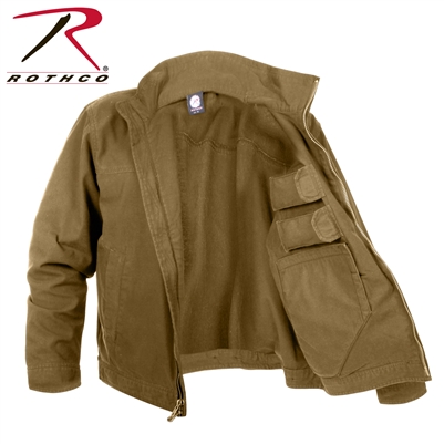 Rothco Lightweight Concealed Carry Jacket - Coyote