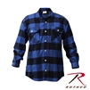 Rothco Extra Heavyweight Buffalo Plaid Flannel Shirt - Blue