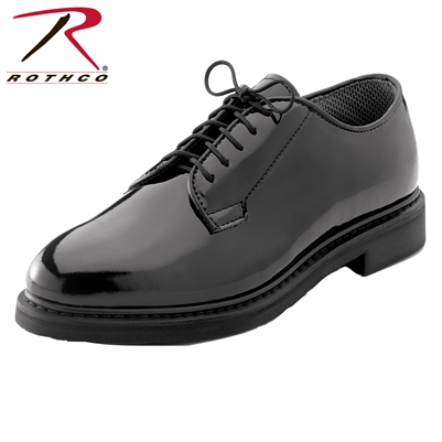 Rothco Uniform Hi-Gloss Oxford Dress Shoe - Regular