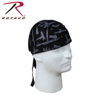 Rothco Gun Pattern Headwrap - Black