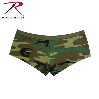 Rothco Woodland Camo Booty Shorts - Woodland