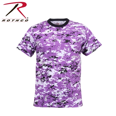 Rothco Digital Camo T-Shirt - Ultra Violet