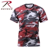 Rothco Colored Camo T-Shirt - Red