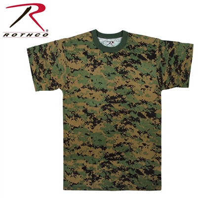 Rothco Digital Camo T-Shirt - Woodland