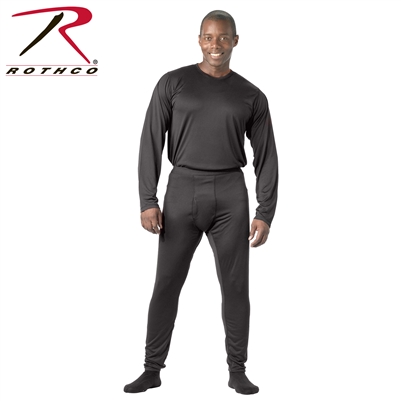 Rothco Gen III Silk Weight Bottoms - Black