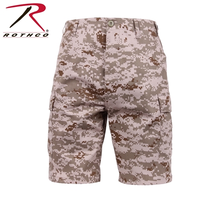 Rothco Camo BDU Shorts - Digital Desert