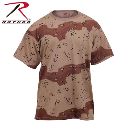 Rothco Camo T-Shirt - 6-Color Desert