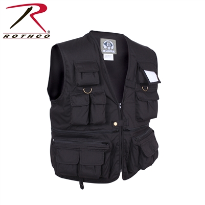 Rothco Uncle Milty Travel Vest - Black