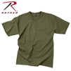 Rothco Solid Color 100% Cotton T-Shirt - OD Green