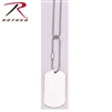 Rothco Dog Tag Chain - Silver