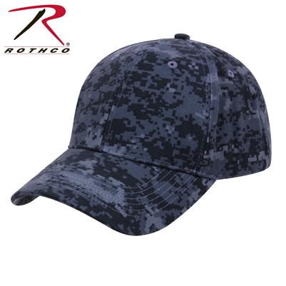 Rothco Supreme Camo Low Profile Cap - Midnight Digital