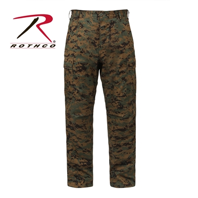 Rothco Digital Camo Tactical BDU Pants - Woodland - 2XL