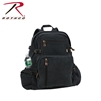 Rothco Jumbo Vintage Canvas Backpack - Black