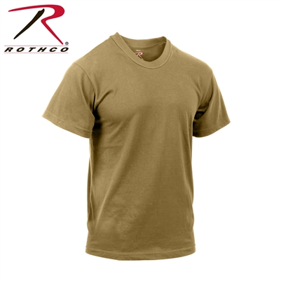 Rothco Moisture Wicking T-Shirt - Brown