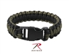 Rothco Deluxe Paracord Bracelets - Black / Olive