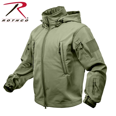 Rothco Special Ops Tactical Soft Shell Jacket - OD Green