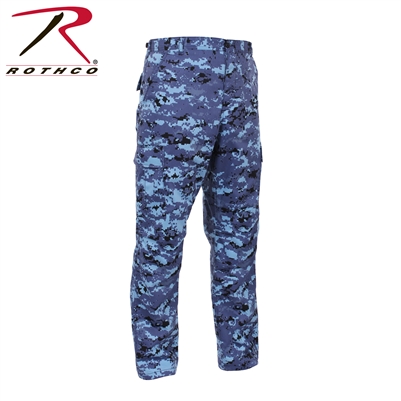 Rothco Digital Camo Tactical BDU Pants - Sky Blue