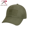 Rothco U.S. Flag Low Profile Cap - Olive Drab