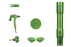 A green color accent kit for Shocker ERA paintball markers.