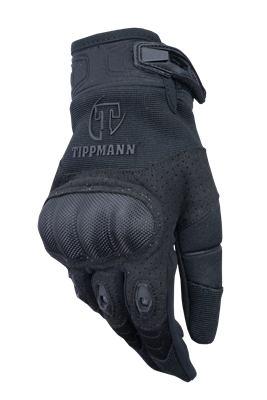 Tippmann Attack Hard Knuckle Gloves - Black