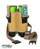 ZAF Industries 2-Pod Pouch with Belt - Tan