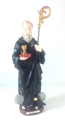 12â€ Saint Benedict Statue 6492-12
