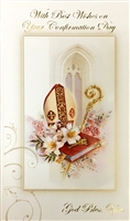 With Best Wishes on Your Confirmation Day Greeting Card 11-3204