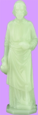 4" Luminous  St. Joseph Plastic Statue 1800AL-R