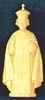 4 inch Infant of Prague Tan Statue