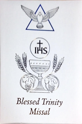White Blessed Trinity Missal and Prayerbook by Dr Kelly Bowring 2638