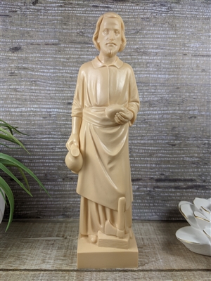 8 inch Saint Joseph The Worker Tan 8" Statue 2032-R