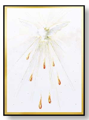 HOLY SPIRIT MAGNETIC PLAQUE 231-651
