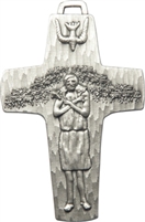 Papal Crucifix Keychain 0566SRCPW