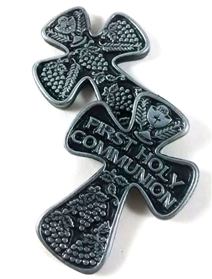 First Holy Communion Pewter Pocket Cross MM1845