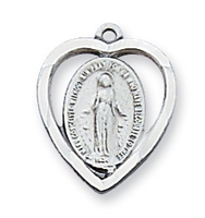 Sterling Silver Miraculous Medal L426MI