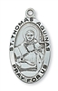 St. Thomas Aquinas Sterling Silver Medal L550