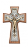 8" Walnut Celtic Crucifix 79-42668